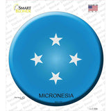 Micronesia Country Novelty Circle Sticker Decal