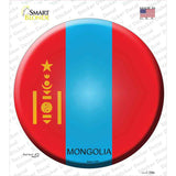Mongolia Country Novelty Circle Sticker Decal
