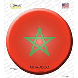 Morocco Country Novelty Circle Sticker Decal