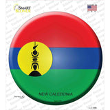 New Caledonia Country Novelty Circle Sticker Decal