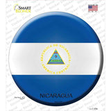 Nicaragua Country Novelty Circle Sticker Decal