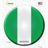 Nigeria Country Novelty Circle Sticker Decal