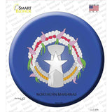 Northern Marianas Country Novelty Circle Sticker Decal