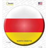 North Ossetia Country Novelty Circle Sticker Decal