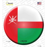 Oman Country Novelty Circle Sticker Decal