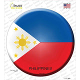 Philippines Country Novelty Circle Sticker Decal