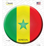 Senegal Country Novelty Circle Sticker Decal