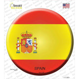 Spain Country Novelty Circle Sticker Decal