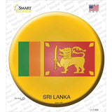 Sri Lanka Novelty Circle Sticker Decal