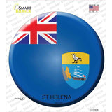 St Helena Country Novelty Circle Sticker Decal