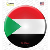 Sudan Country Novelty Circle Sticker Decal