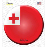 Tonga Country Novelty Circle Sticker Decal