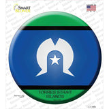 Torres Strait Islands Novelty Circle Sticker Decal