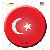 Turkey Country Novelty Circle Sticker Decal