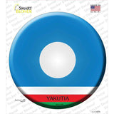 Yakutia Country Novelty Circle Sticker Decal