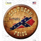 Southern Pride Kentucky Novelty Circle Sticker Decal