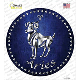 Aries Novelty Circle Sticker Decal