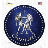 Gemini Novelty Circle Sticker Decal