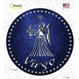 Virgo Novelty Circle Sticker Decal