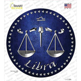 Libra Novelty Circle Sticker Decal