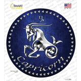 Capricorn Novelty Circle Sticker Decal