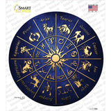 Zodiac Signs Novelty Circle Sticker Decal