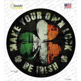 Make Your Own Luck Novelty Circle Sticker Decal