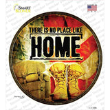 There Is No Place Like Home Novelty Circle Sticker Decal