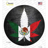 Mexican Pot Novelty Circle Sticker Decal
