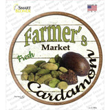 Farmers Market Cardamon Novelty Circle Sticker Decal
