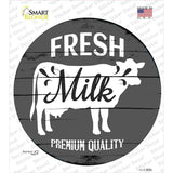 Fresh Milk Premium Quality Novelty Circle Sticker Decal