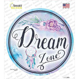 Dream Zone Novelty Circle Sticker Decal