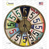 5 Oclock Novelty Circle Sticker Decal