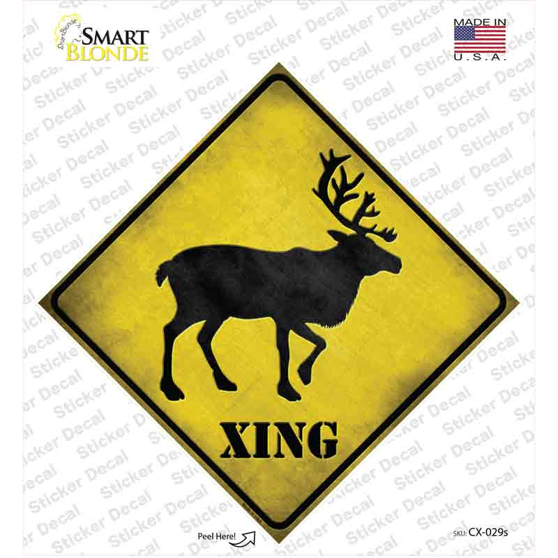 Elk Xing Novelty Diamond Sticker Decal