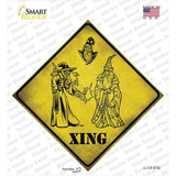 Wizards Xing Novelty Diamond Sticker Decal