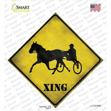 Harness Racing Xing Novelty Diamond Sticker Decal