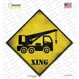 Crane Xing Novelty Diamond Sticker Decal