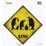 Penguin Xing Novelty Diamond Sticker Decal
