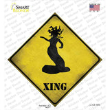 Medusa Xing Novelty Diamond Sticker Decal