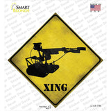 Robotic Bomb Disposal Unit Xing Novelty Diamond Sticker Decal
