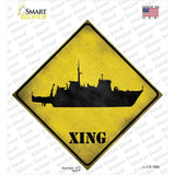Destroyer Xing Novelty Diamond Sticker Decal