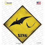 Pterodactyls Xing Novelty Diamond Sticker Decal