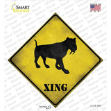 Saber-Toothed Tiger Xing Novelty Diamond Sticker Decal