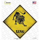 Leo Zodiac Animal Xing Novelty Diamond Sticker Decal