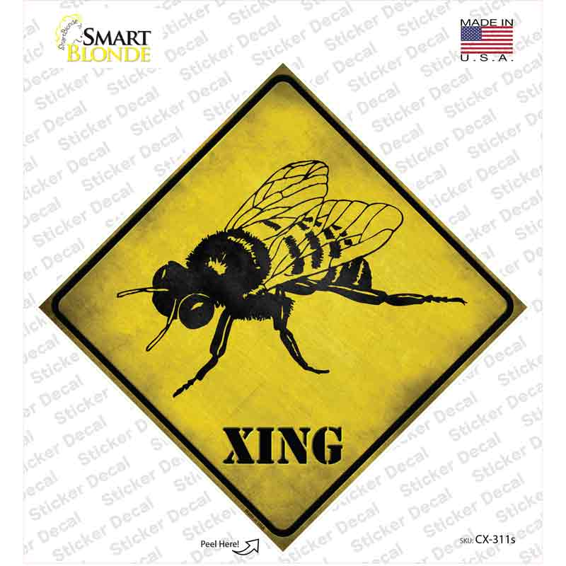 Bee Xing Novelty Diamond Sticker Decal