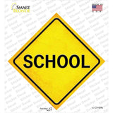 School Novelty Diamond Sticker Decal