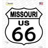 Missouri Route 66 Novelty Highway Shield Sticker Decal