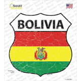 Bolivia Flag Novelty Highway Shield Sticker Decal
