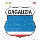 Gagauzia Flag Novelty Highway Shield Sticker Decal