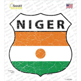 Niger Flag Novelty Highway Shield Sticker Decal